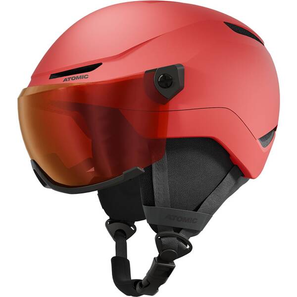 ATOMIC Kinder Helm REVENT VISOR JR Red von Atomic