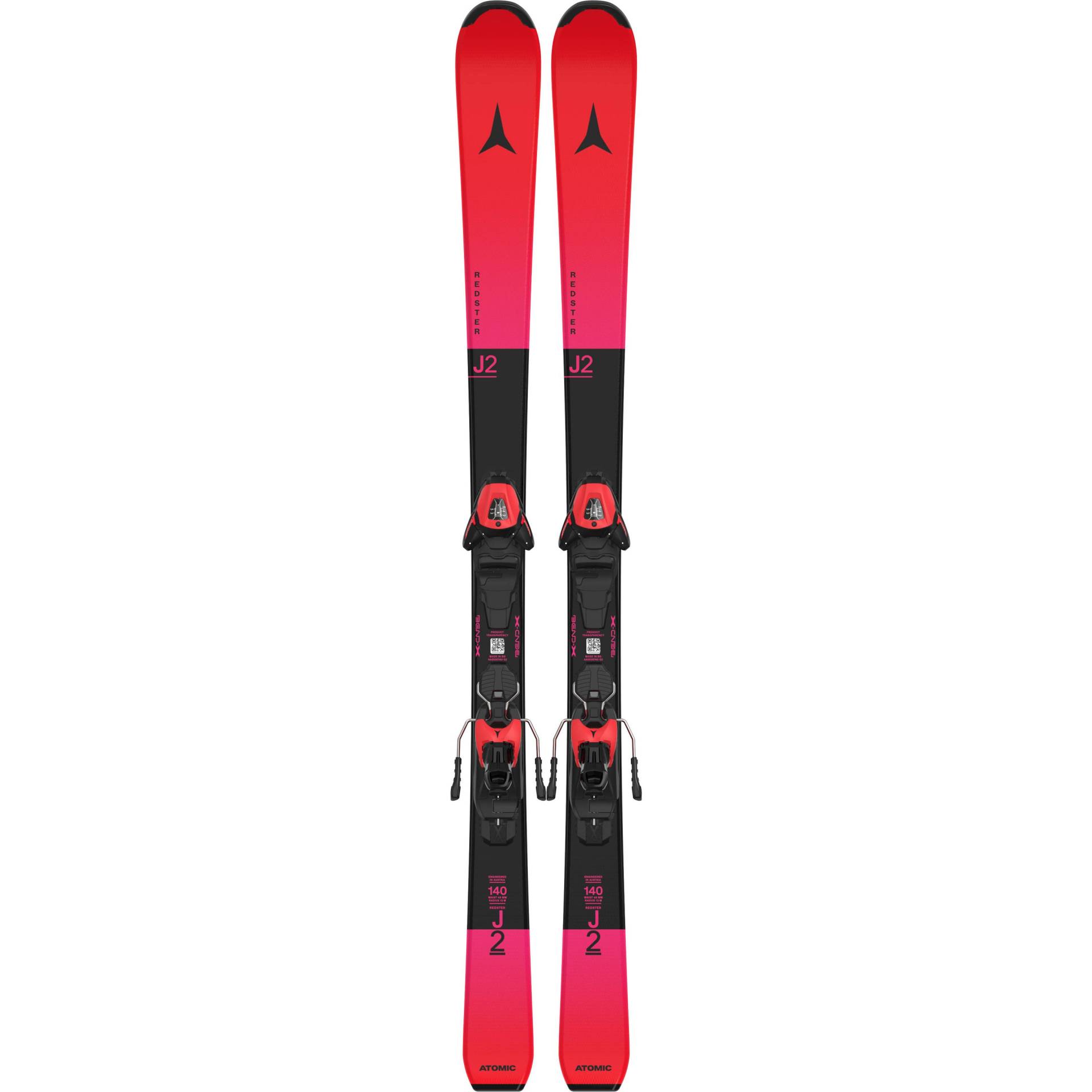 ATOMIC REDSTER J2 130-150 + L 6 GW Carving Ski Kinder von Atomic