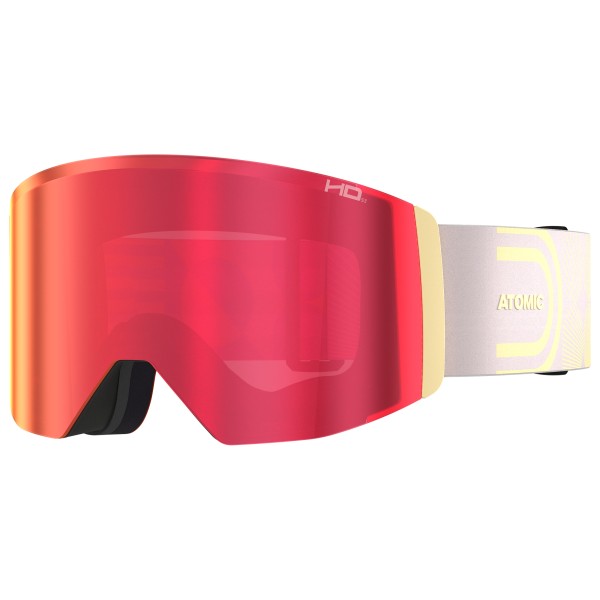 Atomic - Four Q L HD Cat. 3-2 - Skibrille Gr Large Fit rot von Atomic