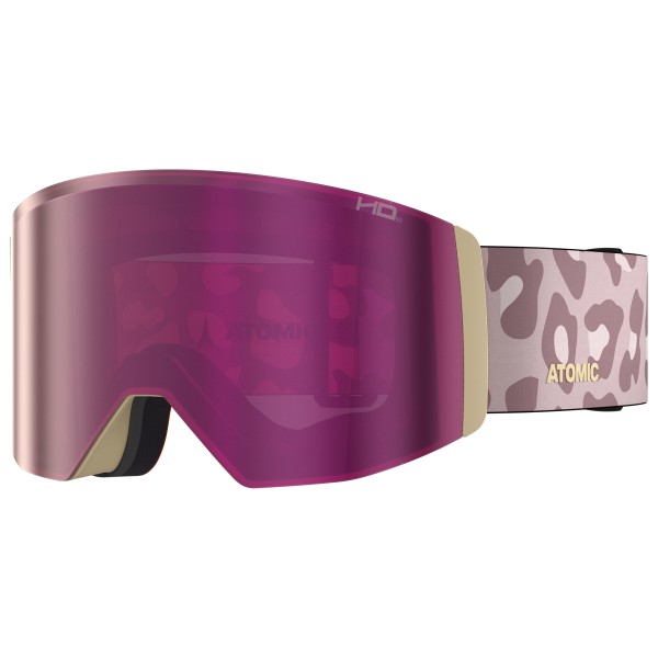 Atomic - Four Q L HD Signature Amie Engebretson S3 - Skibrille Gr Large Fit lila von Atomic