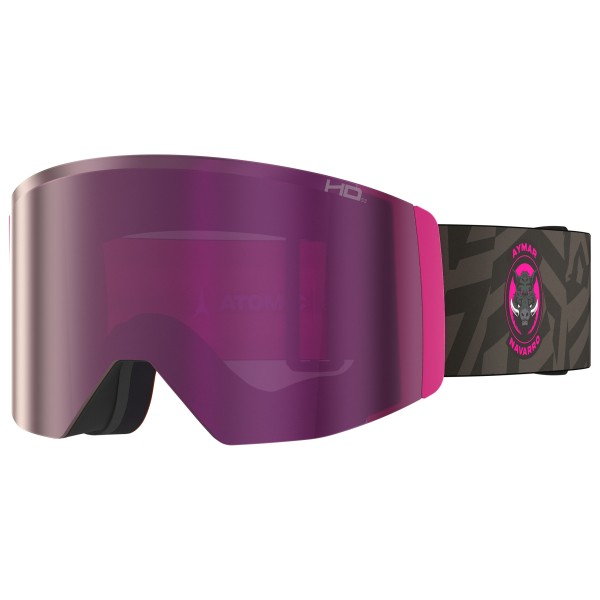 Atomic - Four Q L HD Signature Aymar Navarro S3 - Skibrille Gr One Size lila von Atomic