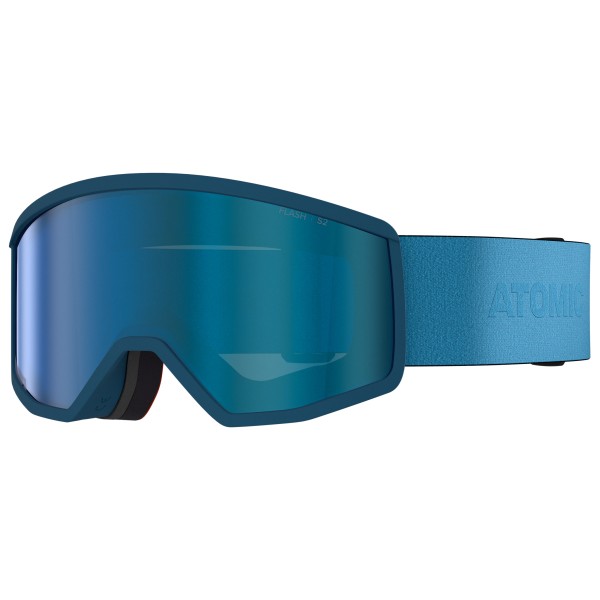 Atomic - Kid's Four Junior XS Flash S3 - Skibrille Gr Small Fit blau von Atomic