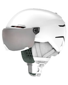 Kinder Skihelm SAVOR VISOR JR WHITE von Atomic