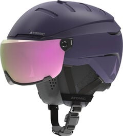 Skihelm SAVOR GT AMID VISOR HD PURPLE von Atomic