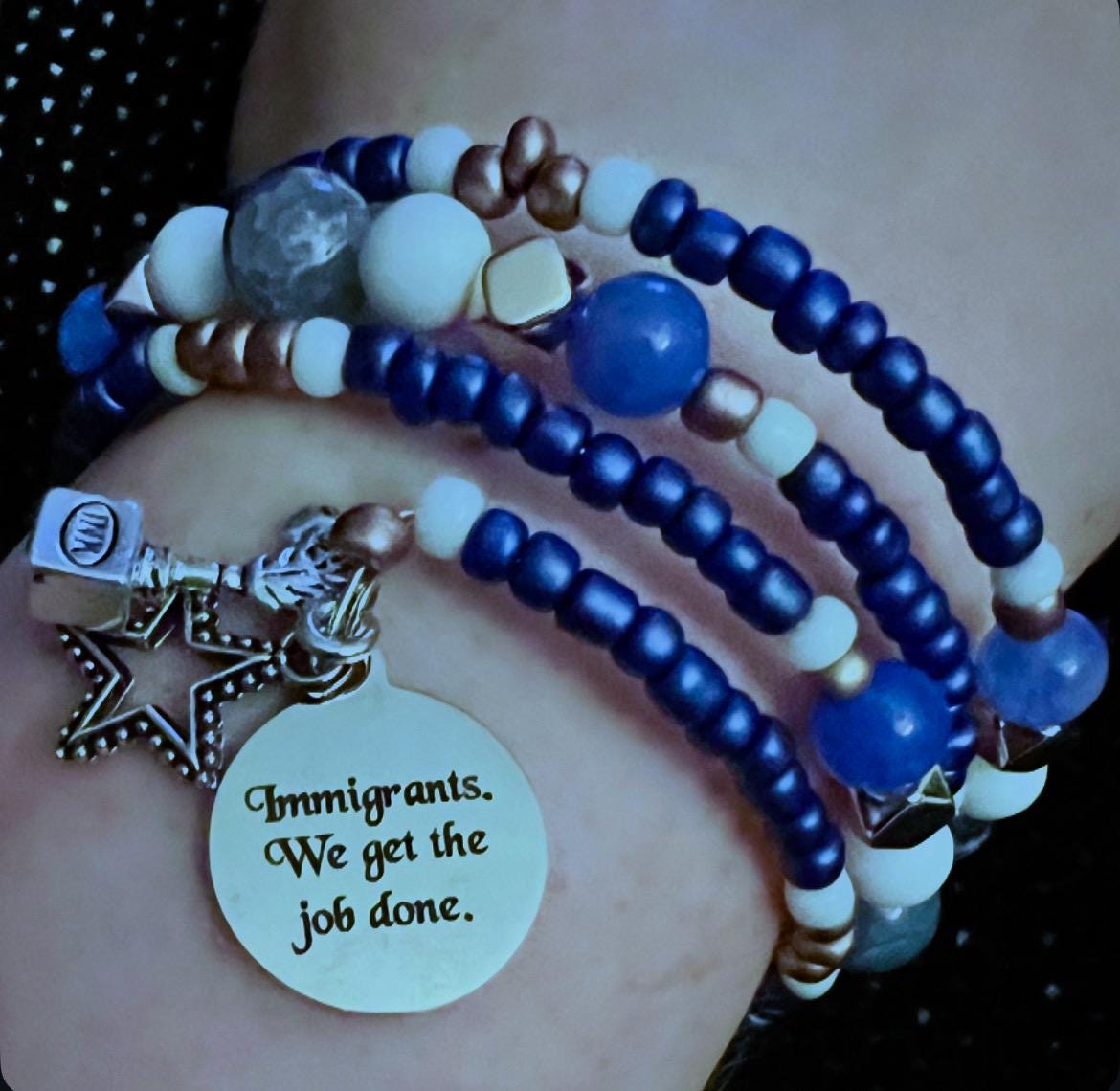 Einwanderer, Wir Bekommen Den Job Erledigt - Hamilton Armband von AtomicApplePie