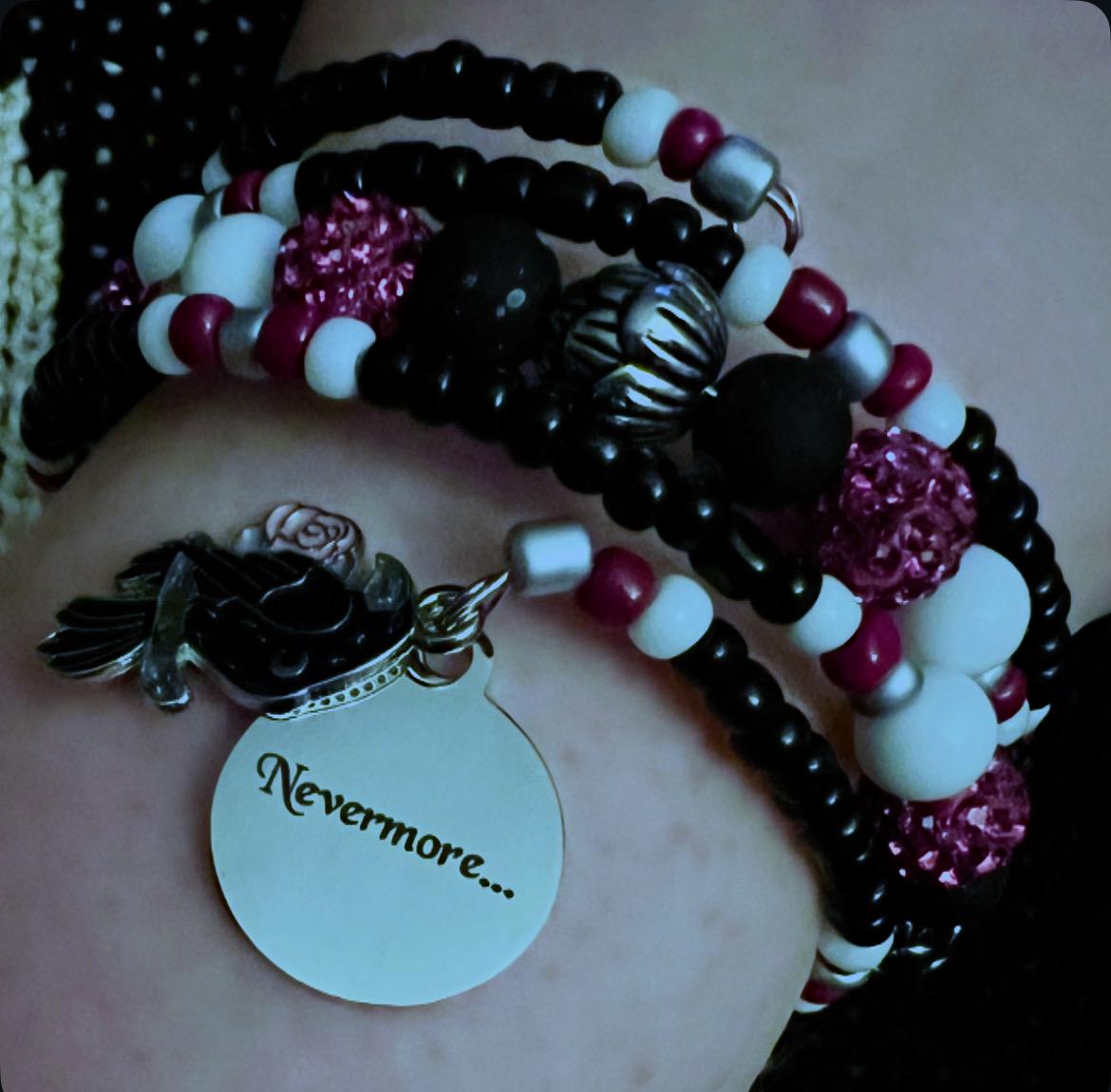 Nevermore - Edgar Allan Poe Der Rabe Armband von AtomicApplePie