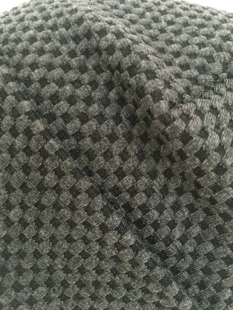 Graue Geprägt Baumwolle Herren Beanie Und Schal Set. Gestrickte Beanie-Mütze Schal. Komfortablen Wintermützen Schals. Premium-Geschenke von Atooda