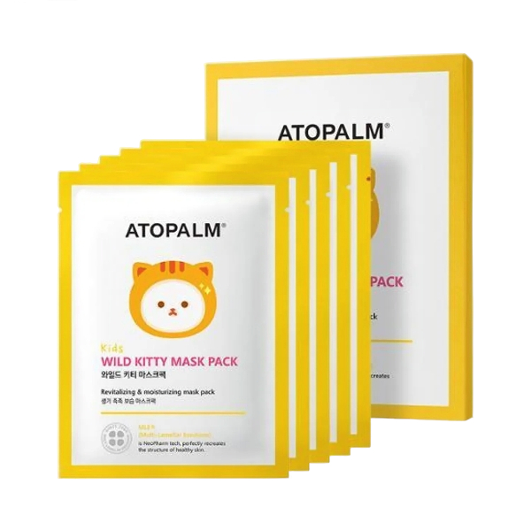 Atopalm - Kids Wild Kitty Mask Pack 15ml*5ea - 5pcs von Atopalm