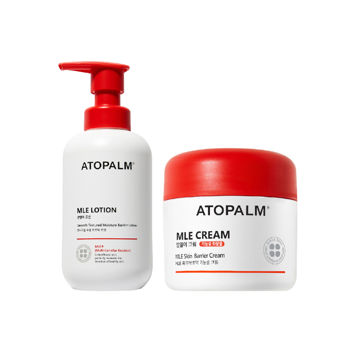 Atopalm - MLE Cream - 100ml + MLE Lotion - 200ml Set von Atopalm
