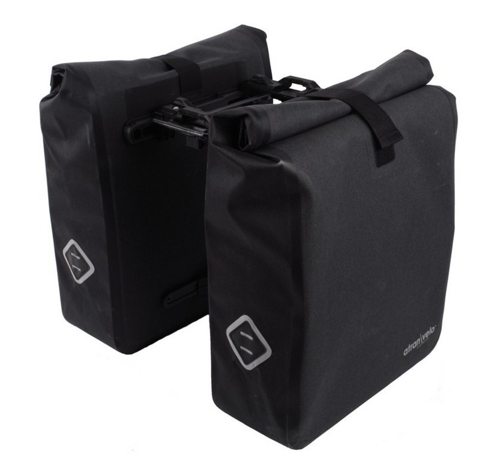 AtranVelo Fahrradkorb System Doppelpacktasche Travel 37x33x42cm, inkl. AVS Adapter AtranVelo Fahrradkorb System Doppelpacktasche Travel 37x33x42cm, inkl. AVS Adapter von AtranVelo