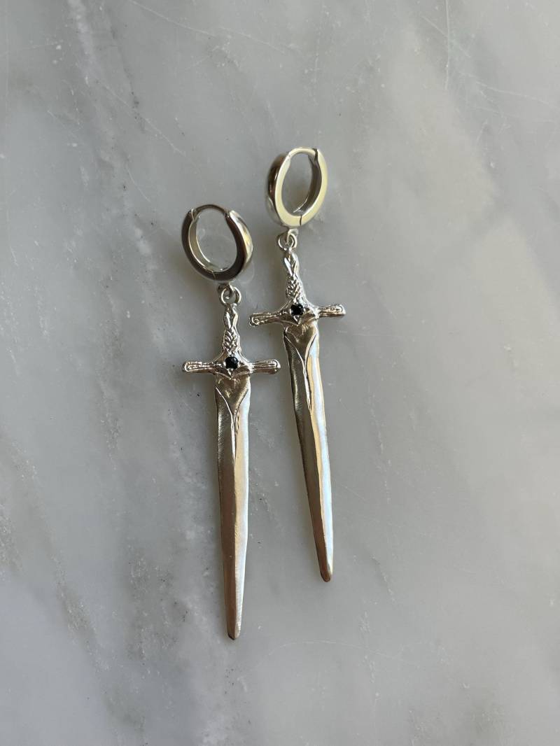 Ewige Rand Creolen von AtratusJewelry