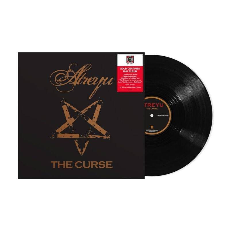 Atreyu The curse LP multicolor von Atreyu