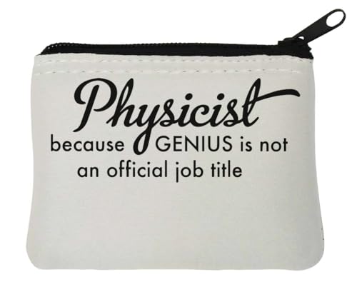 Physicist Because Genius Is Not An Official Job Title Neopren Münzbörse Pouch 10x11cm Weiß, weiß, Einheitsgröße Physicist Because Genius Is Not An Official Job Title Neopren Münzbörse Pouch 10x11cm Weiß, weiß, Einheitsgröße von Atspauda