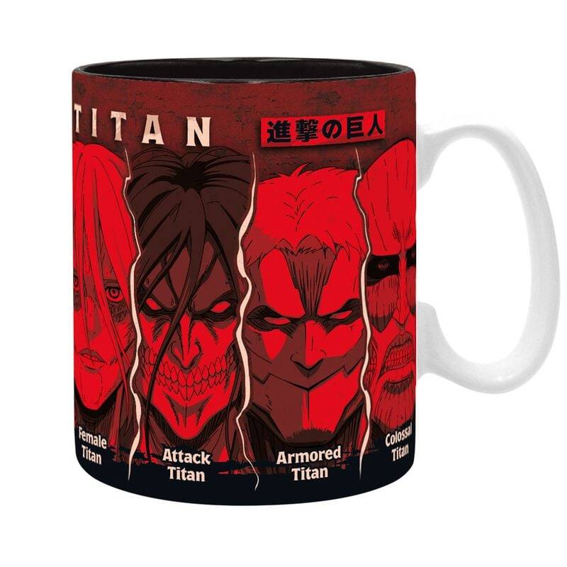 Attack On Titan All Titans Tasse multicolor von Attack On Titan