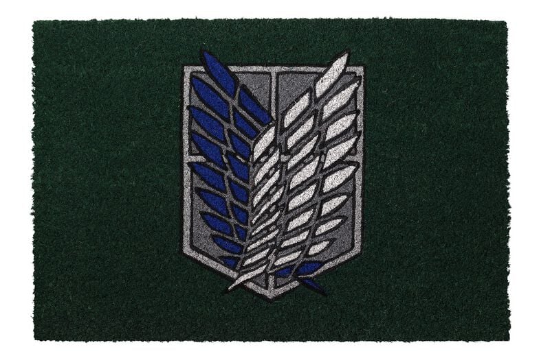 Attack On Titan - Anime Fußmatte - Wings Of Freedom - multicolor  - Lizenzierter Fanartikel von Attack On Titan