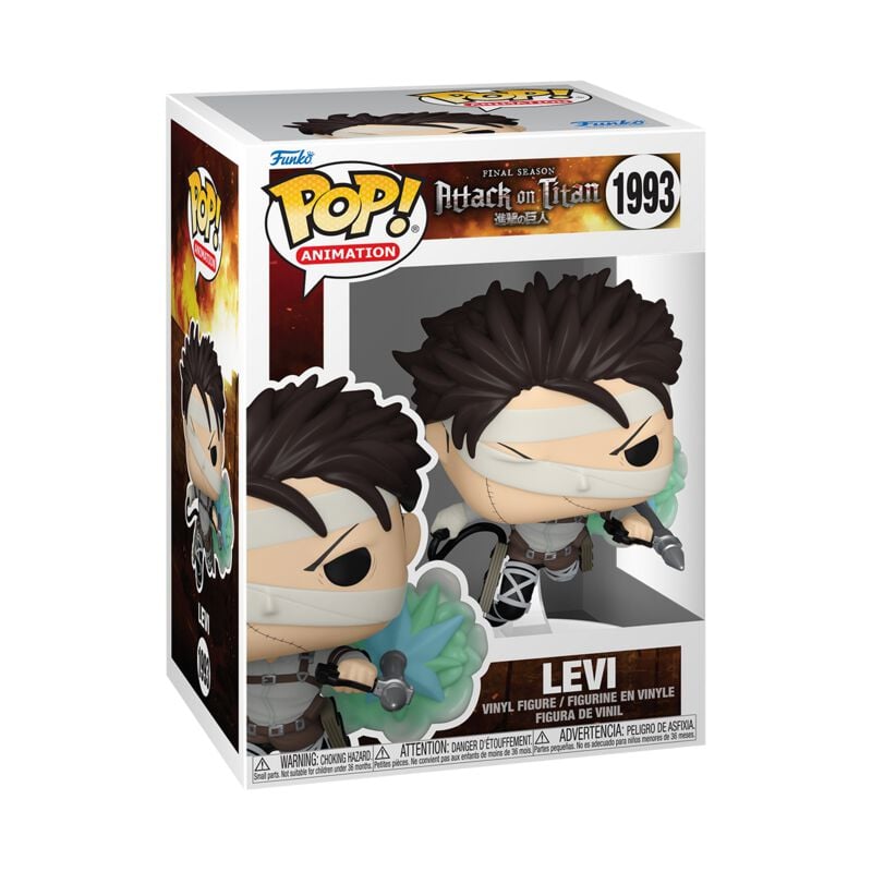 Attack On Titan Levi Vinyl Figur 1993 Funko Pop! multicolor von Attack On Titan