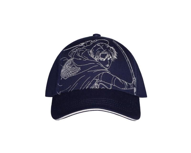 Attack on Titan Baseball Cap Outlined Levi Ackermann von Attack on Titan