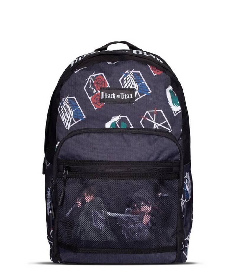 Attack on Titan Rucksack Crests, Scouting Legion Guards Trainees Police Anime von Attack on Titan
