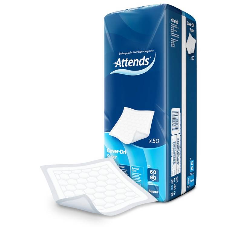 Inkontinenzauflage Attends Cover-Dri Super 60 x 90 cm Attends GmbH von Attends GmbH