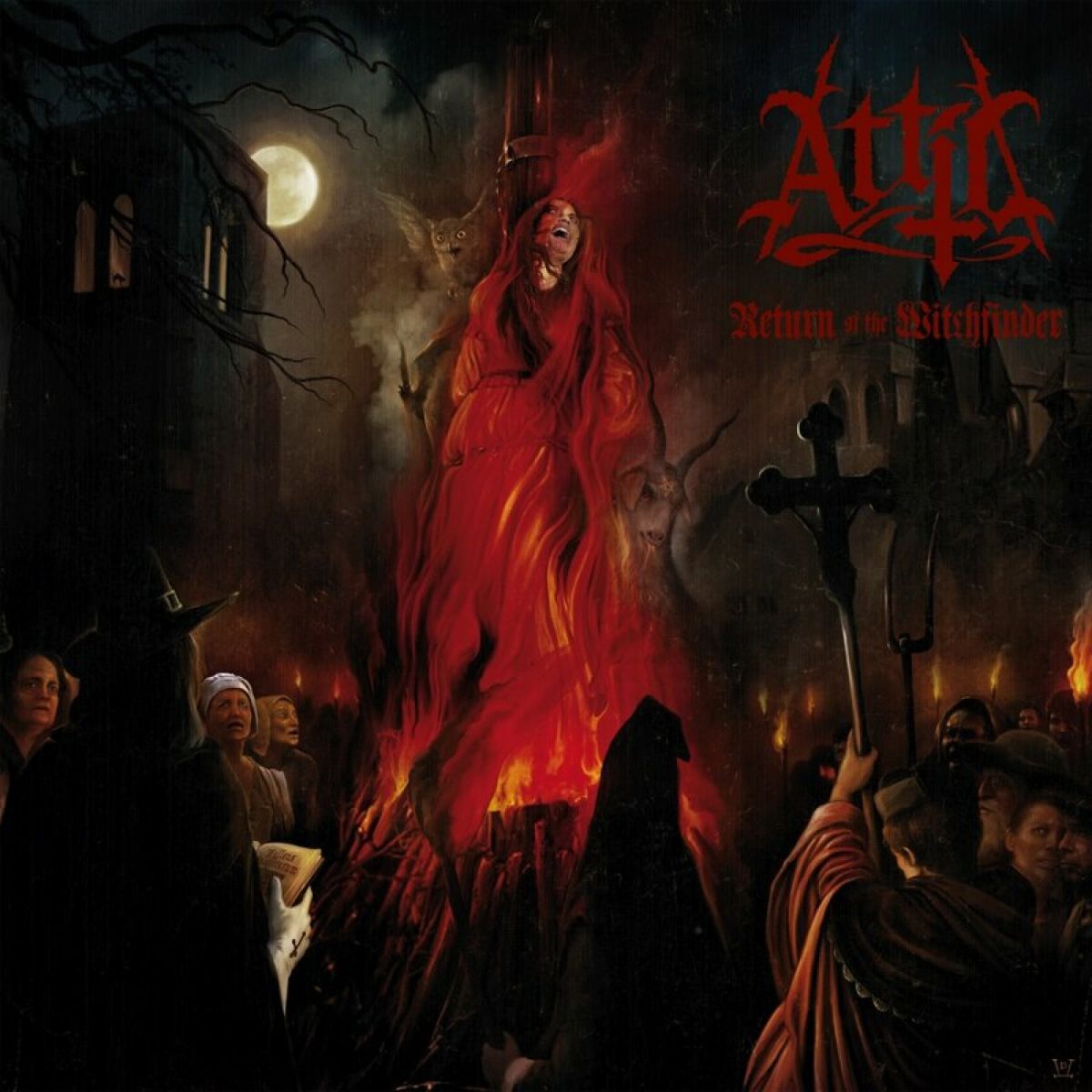 Attic Return of the witchfinder CD multicolor Attic Return of the witchfinder CD multicolor von Attic