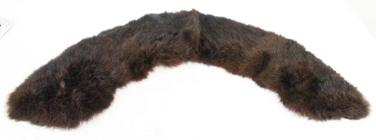 Echtpelz Stola Abnehmbare Rotbraun-Farbe von AtticFairies