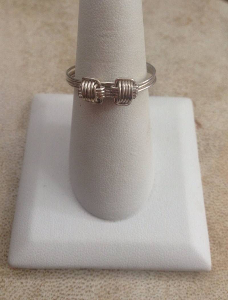 Vintage Silber Draht Ring von AtticWonders