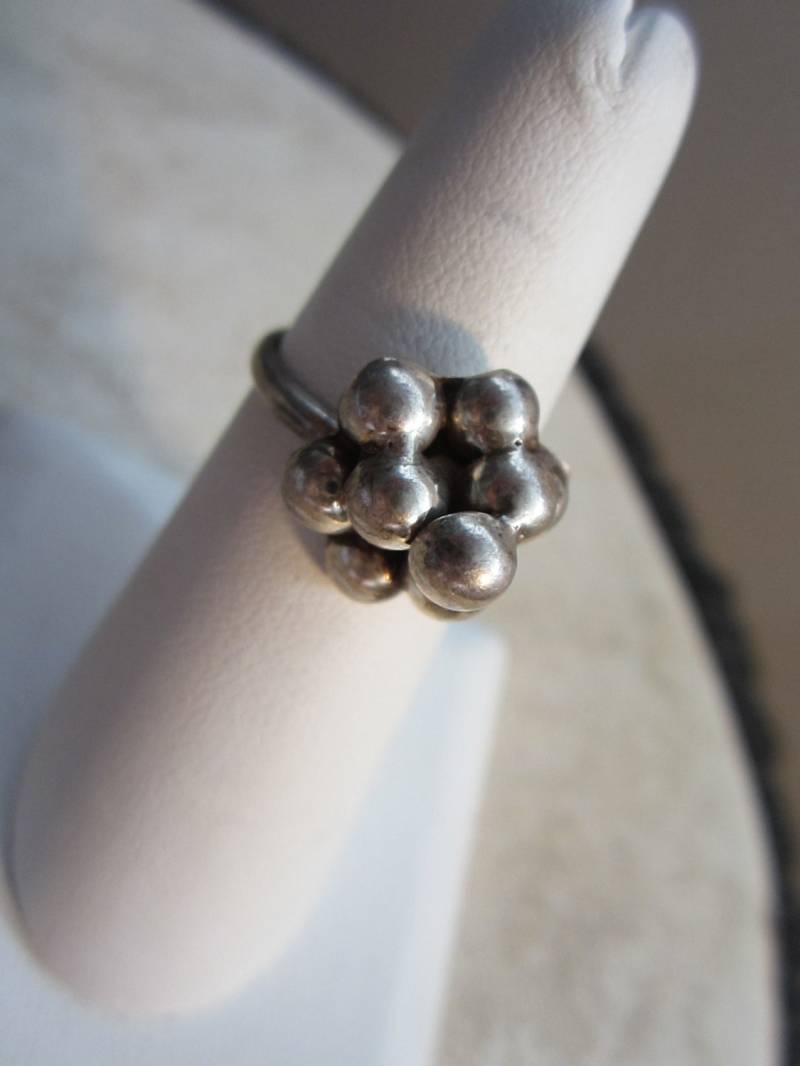 sterling Silber Cluster-Ring von AtticWonders