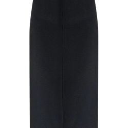 Attico Schwarzer Midi-rock - Stretch-mix von Attico