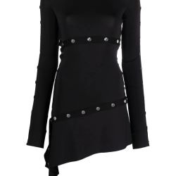 Attico Schwarzes Damen-minikleid von Attico