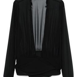 Das Attico Schwarze Hemd Für Frauen von Attico