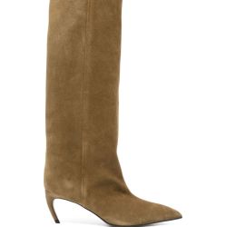 Die Attico Grüne Stiefeletten von Attico