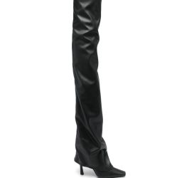 Die Attico Schwarze Stiefeletten von Attico