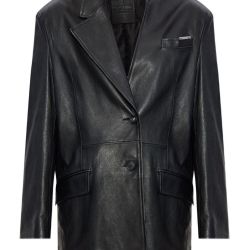 Die Schwarze Jacke Von The Attico Für Frauen von Attico