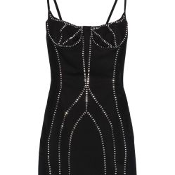 The Attico Damen Schwarzes Kleid von Attico