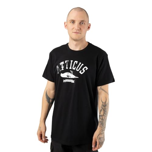 Atticus T-Shirt Division – Erwachsene, Schwarz , L von Atticus