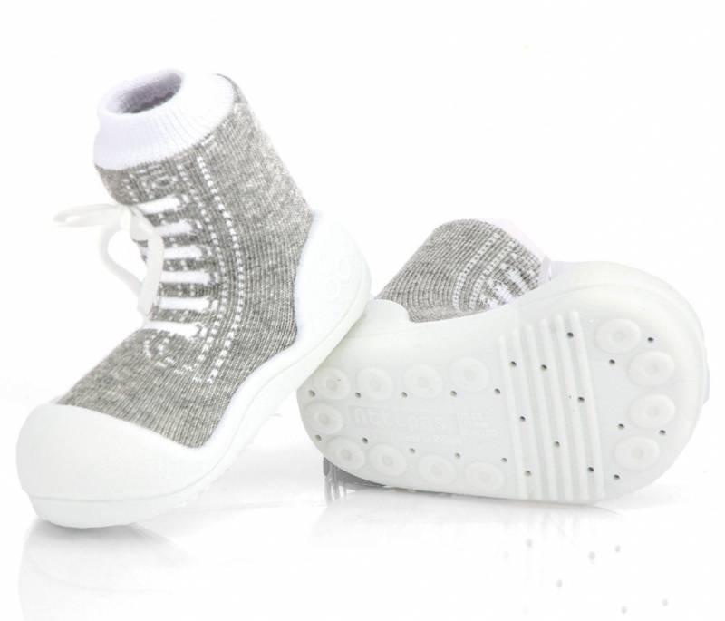 Attipas Ergonomische Baby Lauflernschuhe - Kinder Hauschuhe Barfußschuhe Lauflernschuh Ergonomische Kinder Barfußschuhe mit Zehenfreiheit für Greifreflex von Attipas