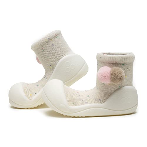 Attipas - Erste Schritte Modell Shooting Star - Cremefarben, cremefarben, 21.5/22.5 EU von Attipas