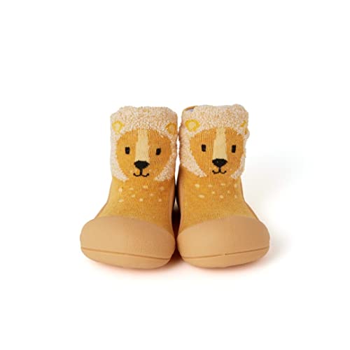 Attipas Schuhe Erste Schritte Baby Modell Zootopia Lion, gelb, 22.5 EU von Attipas