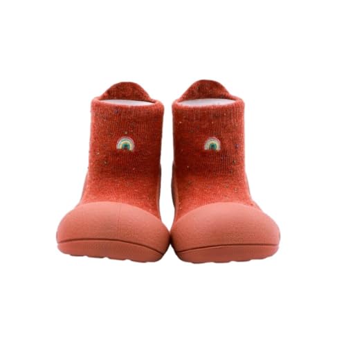 Attipas - Schuhe für erste Schritte, Modell Basic, Grau, braun, 21.5/22.5 EU von Attipas