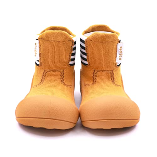 Attipas - Schuhe für erste Schritte, Modell Rain Boots, Gelb, gelb, 19/22.5 EU von Attipas