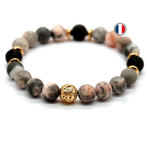 Attraction Zen Naturstein Armbänder | ECHTES 8mm NATURSTEIN | KOSTENLOSE EBOOKS DEUTSCH | HANDGEFERTIGT | Schmuck für Damen und Herren | ALLE STEINE IN UNSEREN ARMBÄNDERN SIND NATÜRLICH von Attraction Zen