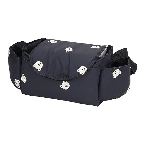 Atyhao Kinderwagen-Reisetasche, Mehrzweck-Kinderwagentasche mit Großem Fassungsvermögen für den Außenbereich (Schwarz) von Atyhao