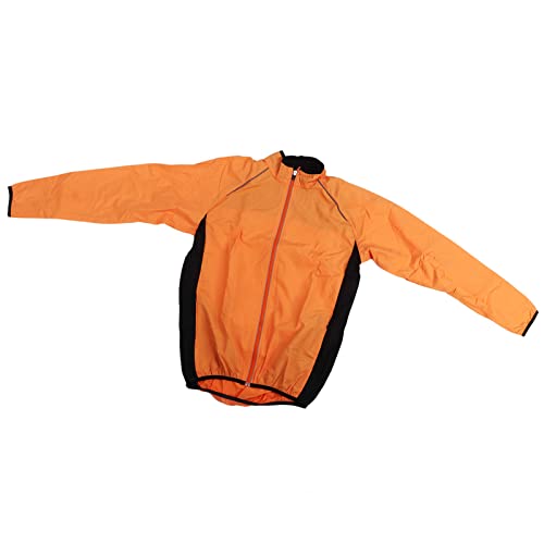 Trainning Freizeitmantel, Fahrradjacke, Wasserdicht, Reflektierender Streifen, Lange Ärmel, Weit Verbreitet Zum Angeln (L) von Atyhao