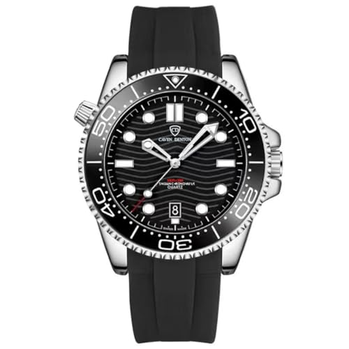 AuRiver Herren Uhr, Uhren Herren wasserdichte, Herren Analogue Quartz Armbanduhr, Leuchtend Armbanduhr Herren, Mode Freizeit Uhren für Männer, Armbanduhr Herren Kalender Kieselerde Armband (Schwarz) AuRiver Herren Uhr, Uhren Herren wasserdichte, Herren Analogue Quartz Armbanduhr, Leuchtend Armbanduhr Herren, Mode Freizeit Uhren für Männer, Armbanduhr Herren Kalender Kieselerde Armband (Schwarz) von AuRiver