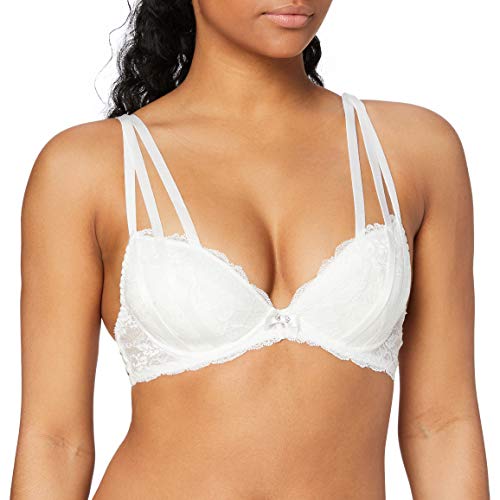AUBADE, Soutien-gorge Push-Up, Coussinets Amovibles, FIEVRE DE GLACE, Blanc, Taille 85A, NC18_OPAL AUBADE, Soutien-gorge Push-Up, Coussinets Amovibles, FIEVRE DE GLACE, Blanc, Taille 85A, NC18_OPAL von Aubade