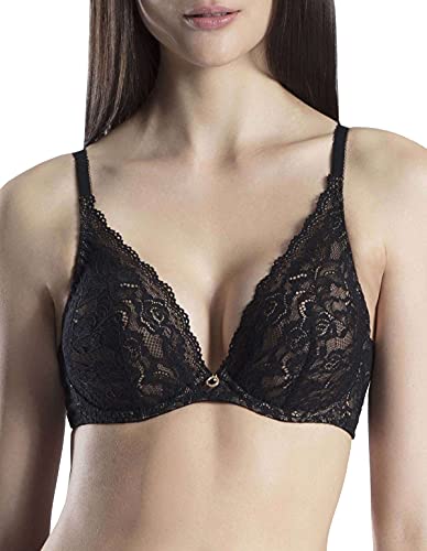 Aubade Damen Rosessence Plunge Bra, Schwarz, 75D EU von Aubade