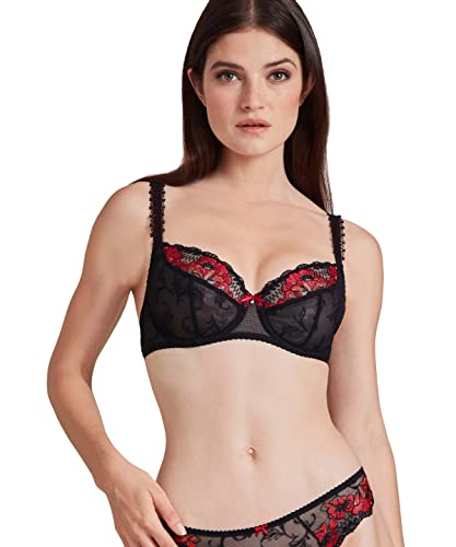 Aubade Damen A Fleur De Toi Plunge BH, Prodigrot, 75F EU von Aubade