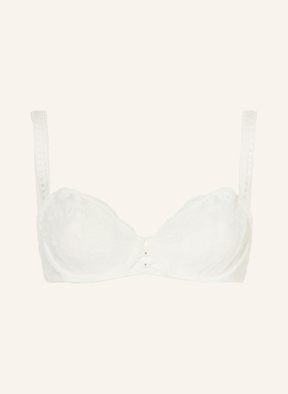 Aubade Büge-Bh Kiss Of Love Mit Schmucksteinen weiss von Aubade