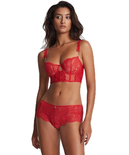 Aubade Bustier - 85, Rouge floral, B von Aubade