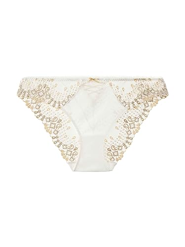 Aubade Damen Joyau Eternal Italian Brief Slip, Weiß (Opalin), Small von Aubade